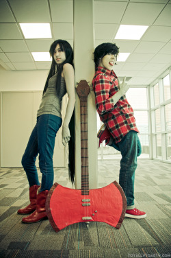 fyeahadventuretime:  marceline- berndormarshall- solo-donophoto- totally toasty  Submitted by berndor 