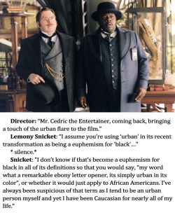 gunpowderandspark:  dapperhatsandfancypants:  theausterevolunteer:  oscarstardis:  stillmonkeys:  From A Series of Unfortunate Events DVD commentary track.  if you haven’t watched this film with the commentary then you are missing out, it’s hilarious.