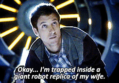 dawndead:  dumblond4: #I love how Rory just rolls with shit #oh it’s bigger on the inside #extra dimension okay #oh I died and am a roman #oh my wife’s a ganger #oh let’s blow up some cybermen #oh it’s a robot that shrinks people #have