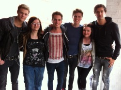 Lawson - When She Was Mine Radio Tour. Stoke. 19th April 2012Signal1.Cover Drive turned up whilst we was waiting for Lawson. :)