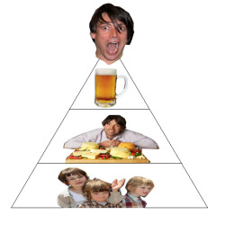 ispyjarvis:  the holy trinity of alex james: children, cheese and beer 