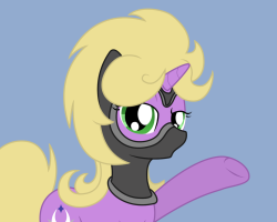 The first incarnation of my&hellip; uhg&hellip; &rsquo;Ponysona&rsquo;, Faceless NiggerFaggot Jr. (Junior or JAY-ARR for short). The story behind this pone is that they&rsquo;re a mask/costume designer from Fillydelphia. This pone has an odd quirk; they&r