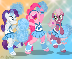 ask-twirilee:  Cheerilee: I did use to be a cheerleader when I was a young mare~ 