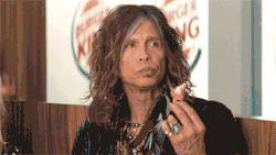Practicing my Steven Tyler &ldquo;Look how much I care&rdquo; face today.