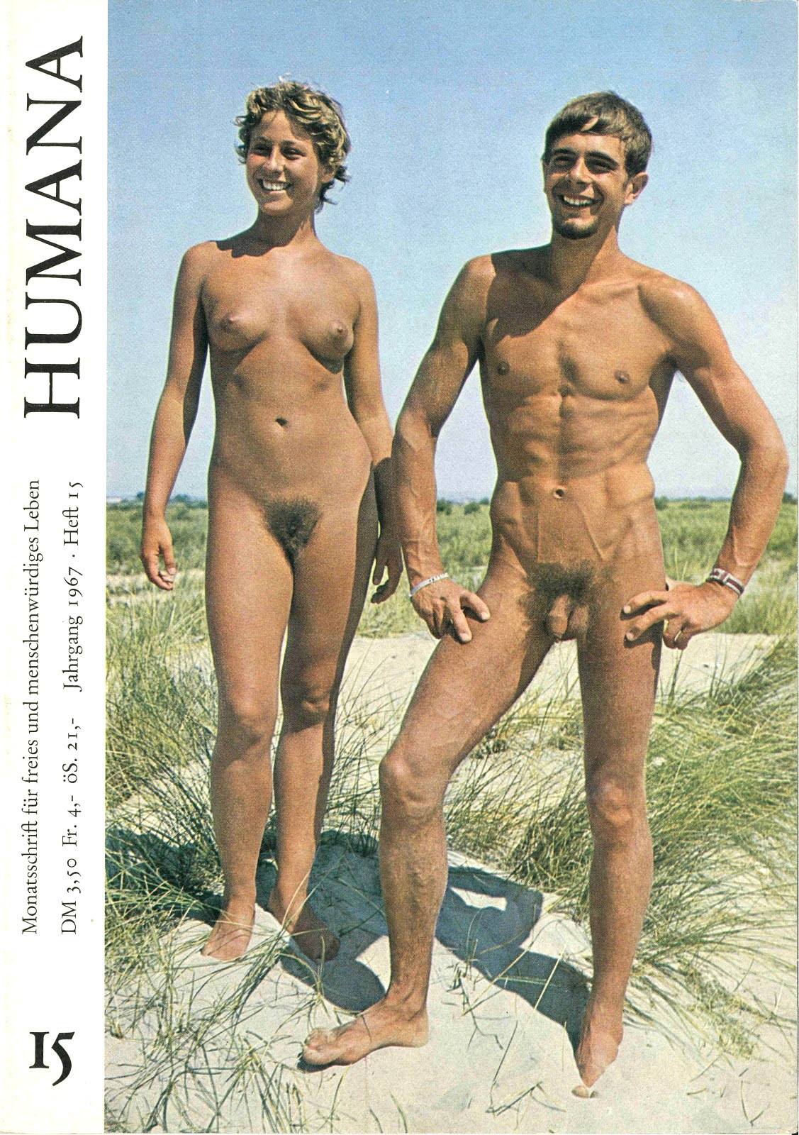 Nudist Magazine Cover 1967