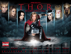 vivalafaerie:  anberlyn:  xmapleteax:  Porn parody.Odin’s face cracks me up! and Loki looks like a young John Travolta with lots of eyeliner!   yes odin is definitely getting some tonight    I hope they make more.  And also someone whose surname is
