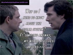 The best of the posts that make you go &ldquo;Aaaaawww!&rdquo; from BBC Sherlock pick-up lines.