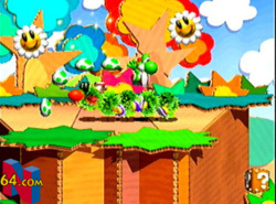 suppermariobroth:  Some really interesting beta images from Yoshi’s story.  Man, I&rsquo;d love to play Yoshi&rsquo;s Story again. I haven&rsquo;t played it since my siblings and I sold our copy, along with a bunch of other N64, SNES, and NES games,
