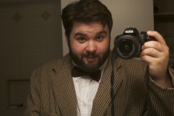 hehadaname:  hunghairybear:  thejoemoose:  comedianwofford:  dapper.  You look like a bearish 11th Doctor! I approve! :D  So adorable and he knows it!  If the next Doctor was a bear that looked anything close to him, I would have literally NO EXCUSES