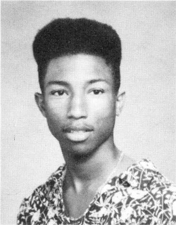 throughkaleidscopeeyes:  my baby, Pharrell still looks the same now he drinks the fountain of youth thisnigga looks younger dan a muuuuh… give me him 