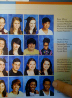ectobbiologist:  dontblowmyhorn:  perilously:  so in our school yearbook theres a pic of this kid and then will ferrell is underneath him and its in every single one of the yearbooks  what WHY  the story behind this is that that kid was wearing a will
