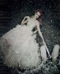 Lindsey Wixson by Paolo Roversi for W December 2010