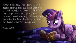 kamen-rider-equine:  Fairy Tales by ~PluckyNinja Words to live by, my friends. Words to live by.  Perfect &lt;3