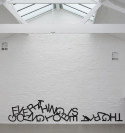 visual-poetry:  “untitled (wall painting)” by ben cove 