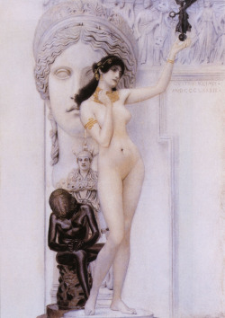 &lsquo;Allegory of Sculpture&rsquo; by Gustav Klimt, 1889