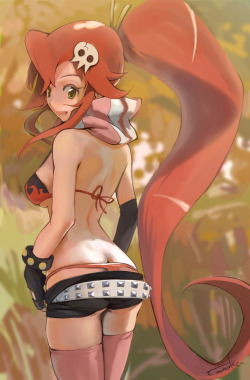 crusader-kayron:  asktheschoolgirlseductress:  “You have a really cute butt.”  “I… errrr —nosebleed—” *falls in the ground* “me… dic” ((I had to XD))