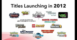 All of these are titles releasing this year on the 3DS!