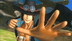 sohbaes:  One Piece Kaizoku Musou Portgas D. Ace Strong World Outfit    