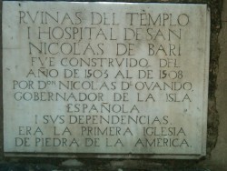dominicanaidsocietyva:  Santo Domingo: ruins of the first hospital in the Americas. 
