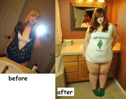 from-thin-to-fat:  Becca of Big Cuties SHARE YOUR GAIN!