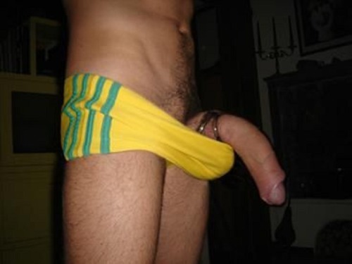 Super hung bulge and cock