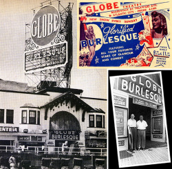 The &lsquo;GLOBE Theatre&rsquo; on Atlantic City&rsquo;s famed &ldquo;Steel Pier&rdquo;, opened for business in 1935.. The 1700-seat venue was managed by Jack Beck; and quickly became a popular stop for Burlesque performers travelling on the Mutual Wheel
