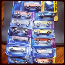 All my Hotwheels! All from my birth year. #toys #bigkid #instaphoto  (Taken with Instagram)