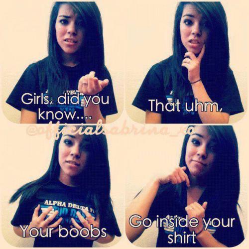 Girls did you know