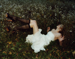 Lily Cole for i-D February 2006 by Emma Summerton