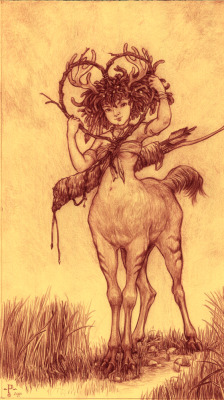 hannahcan:  Sage’s Valentine by ~betta-girl  omg it&rsquo;s like a llama-taur-thing!