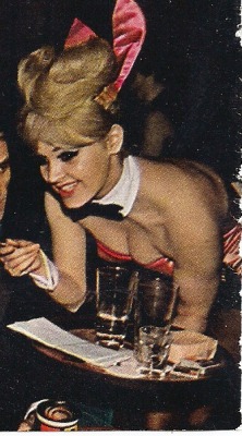 Bunny Elka, New York Playboy Club, Playboy - April 1963
