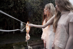 zoeti-c:  starhy:  beyondthewater:  ⭐electric-wish:  not quite sure why she’s burning her bra but it makes one hell of a picture    feminist statement in the 60’s  &ldquo;In the 1960’s the phrase &quot;Bra Burning&rdquo; was well known.  People