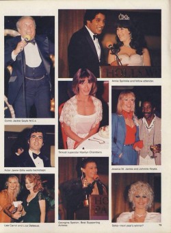 Photos from the annual adult entertainment industry awards as featured in Cheri magazine, December 1980