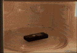 busy-fangirling-dont-disturb:  ask-shy-ler-leia-and-lian:        Why you shouldn’t microwave a cell phone  it’s like the rebirth of Voldemort  HOLY SHIT  REBLOGGING THIS AGAIN BECAUSE AT ONE POINT IT LOOKS LIKE THERE IS A MOUTH OPENING AND CLOSING