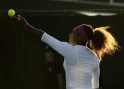 Serena Williams by The Associated Press She looks like a goddess here – a bit frizzy, but still, a goddess.
