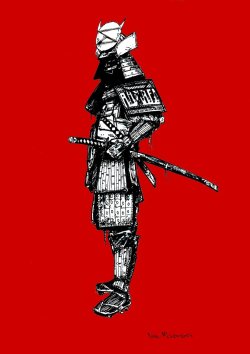 xombiedirge:  Samurai by Neil McClements