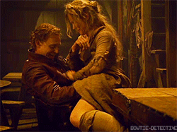 ladykaterobin: gofuckyourselftomhiddleston:  His fucking face in the last gif… I can’t Breathe Think Move Bake Do math Read I just can’t Fuck  I will repeat myself: Maxine Peake is ONE LUCKY LADY.  I have no words&hellip; *___*