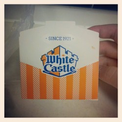 Popped my white castle cherry&hellip; (Taken with Instagram)