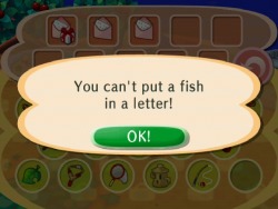  You can stick 17 refrigerators in your pocket, But god forbid you put a fish in a letter. 