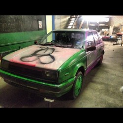 So we bought this. #mad #mint #car #gemini #swag @maffeww @oneimaginaryboy  (Taken with Instagram)