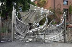 pookiebrr:  spacegandalfhastheintersect:  sauntering-vaguely-downwards:   #I would sit outside this gate and cry and hold down the intercom button and tell the person inside how beautiful their gate is #and they would call the police to collect the