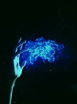 sodomyandwitchcraft:  “The blue fire is within us at all times. Use it to heal. Blue fire is sacred. …. It can heal or it can kill. Naive people think that they can sustain eating this fire, but it will harm them. You cannot store the Blue Fire within