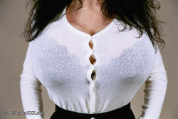 sizefreak3000:  buttons ready to pop love massive tits as they bulge out like this love them,x