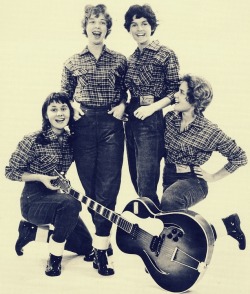 jugtownradio:  THE HONOLULU GIRLS (Switzerland, ca. 1959)  