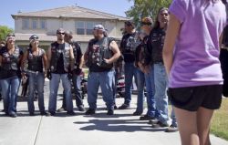 toolshedoriginal:  sparklebums:  stunthusband:  goodstuffhappenedtoday:  Bikers Against Child Abuse make abuse victims feel safe These tough bikers have a soft spot: aiding child-abuse victims. Anytime, anywhere, for as long as it takes the child to feel