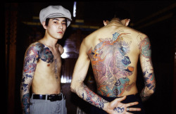coffeecigarettesandsmoke:  Japanese tattoo artists Amsterdam Tattoo Convention May 6 1994 Beurs van Berlage 