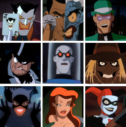 more-like-a-justice-league:  Batman the Animated Series Villains            