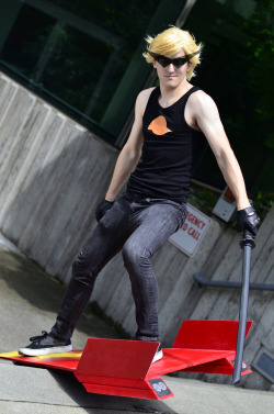 wunderscheisse:  dickrider-davestrider:  suicide-monday:  Alpha Feels Shoot Dirk Strider - spzone  He was so cool about balancing on steps and ledges for pics~ &lt;3Other sets from AFS  Photography  holy snap hot a what  Perfect cosplay is perfect?!