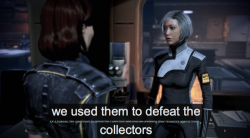 chakwas:  masseffecttranscribed:  Chakwas’ time in the Collector base did not do anything to improve her disposition.  Chakwas is gangsta as fuck 