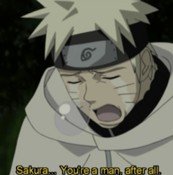 THIS.  THIS.  Was absolutely the most perfect sentence Naruto Uzumaki has ever spoken.  XD  My life really IS complete.